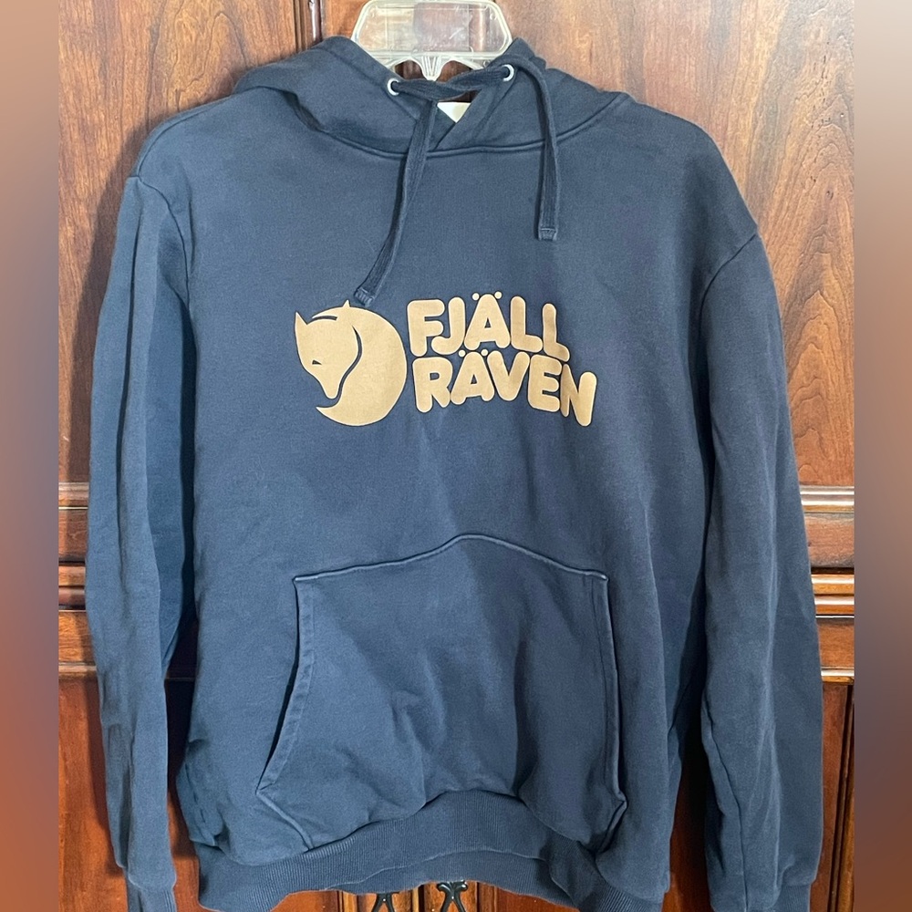 Fjallraven logo Hoodie cotton heavyweight